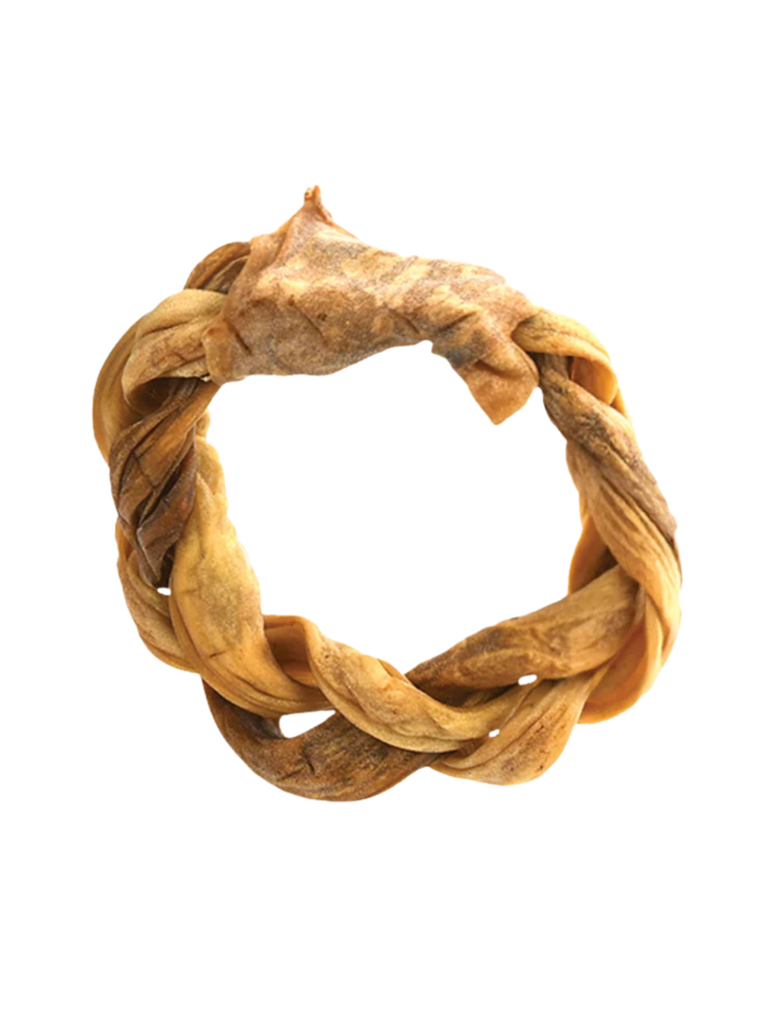 DOGGINSTIX- Anneau de collagène d'agneau tressé. Bêtes Gourmandes, boutique spécialisée alimentation, éducation et sports pour chiens à Québec.