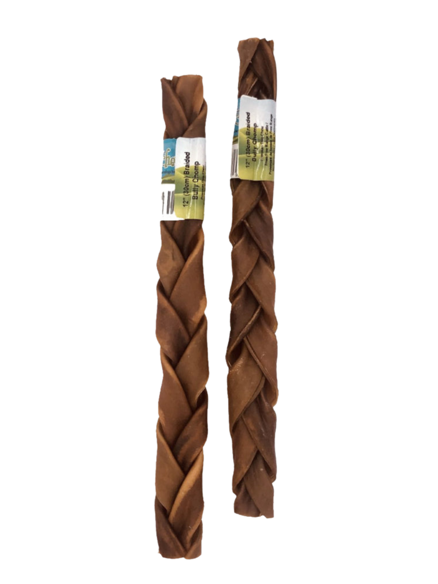 NATURE'S OWN - Bully chomp tressé 12". Bêtes Gourmandes, boutique spécialisée alimentation, éducation et sports pour chiens à Québec.