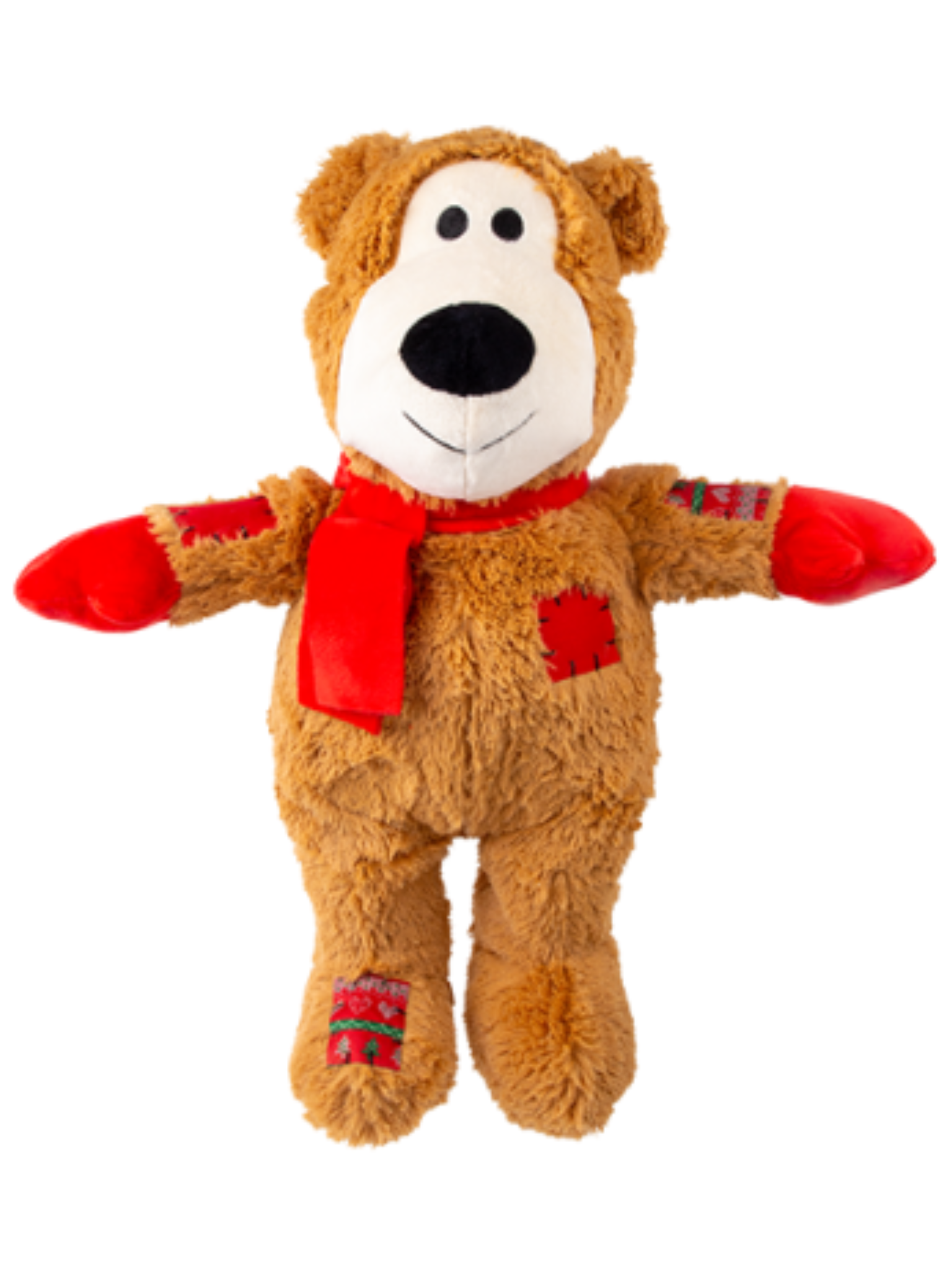 KONG - Ourson de noël géant. Bêtes Gourmandes, boutique spécialisée alimentation, éducation et sports pour chiens à Québec.