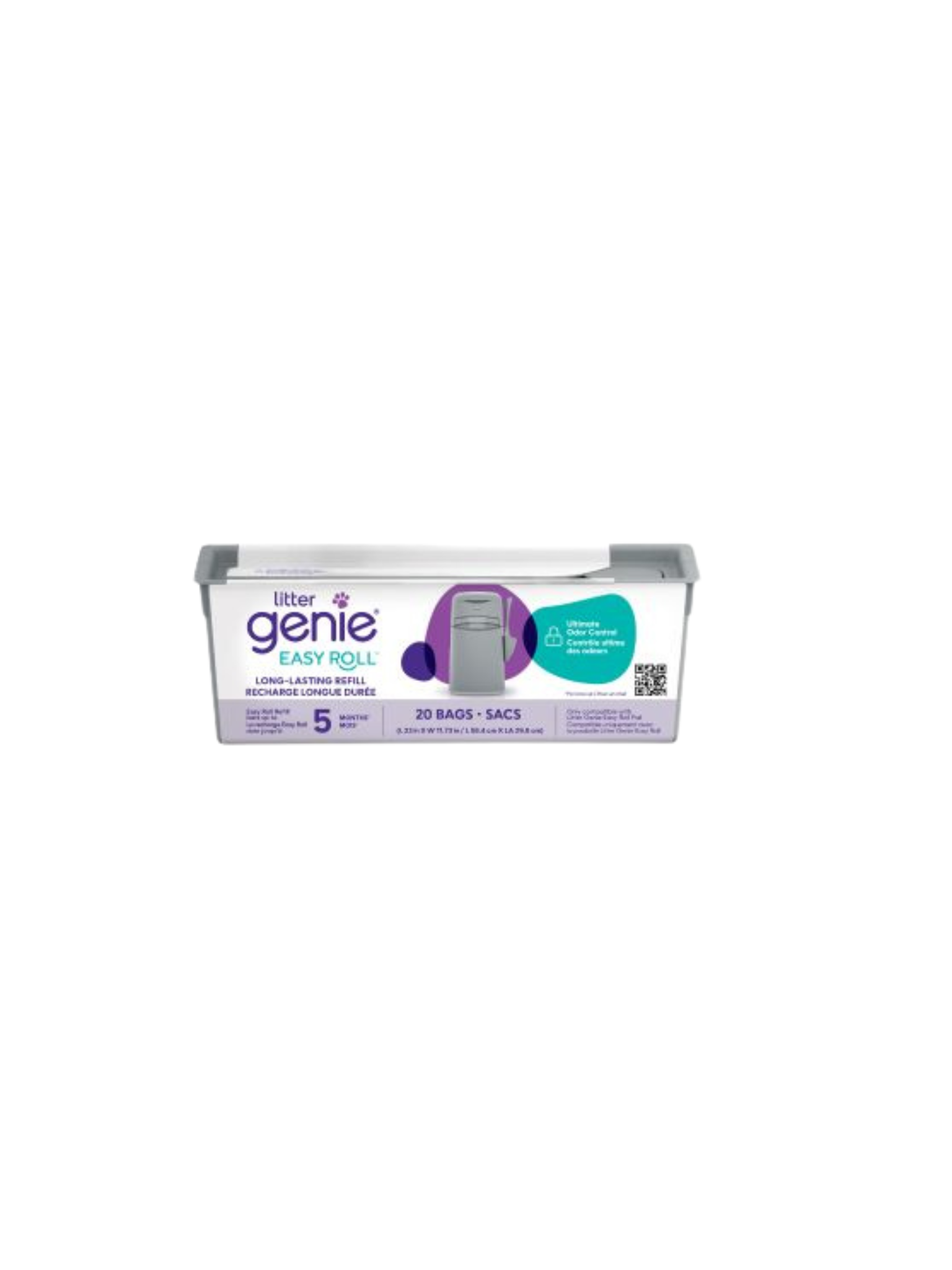 LITTER GENIE - Recharge de sac (easy roll)