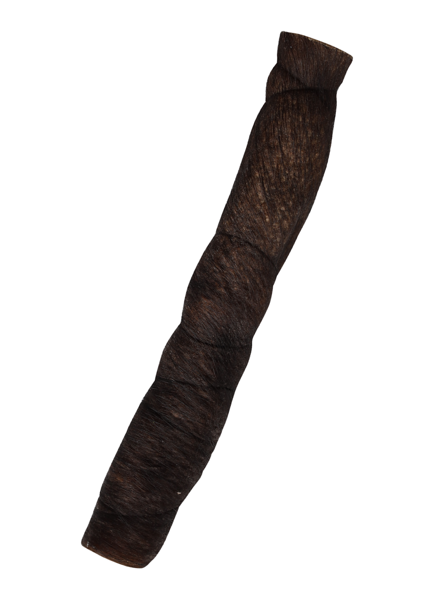 QT DOG - Cheekyroll de buffle d'eau avec poil. Bêtes Gourmandes, boutique spécialisée alimentation, éducation et sports pour chiens à Québec.