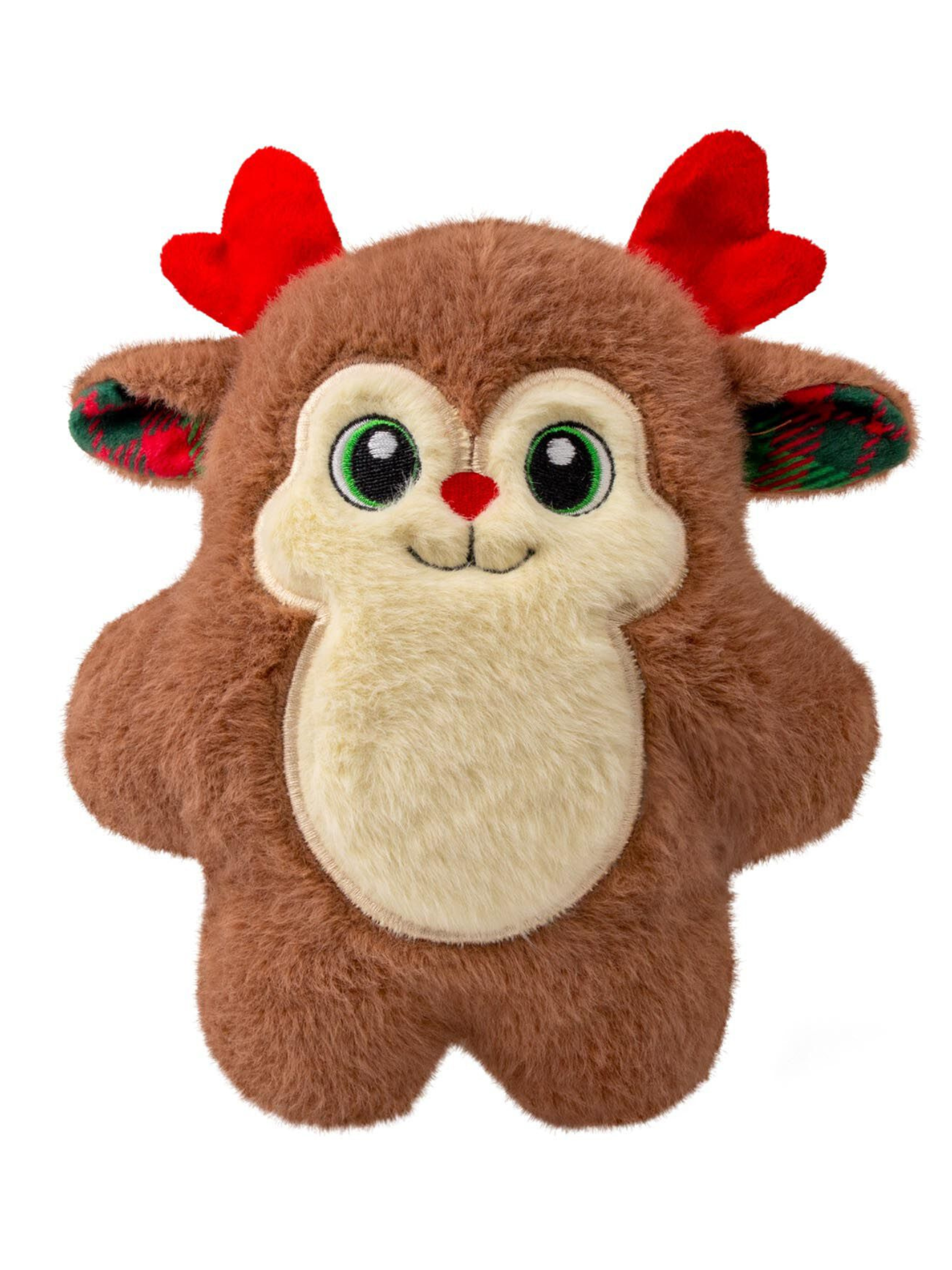 KONG - Peluche snuzzle rêne de Noël. Bêtes Gourmandes, boutique spécialisée alimentation, éducation et sports pour chiens à Québec.