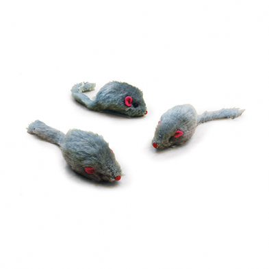SPOT - Jouets souris en peluche pour chat