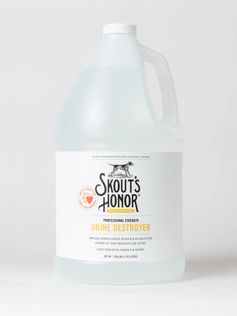 SKOUT'S HONOR - Neutralisant d'odeur d'urine. Bêtes Gourmandes, boutique spécialisée alimentation, éducation et sports pour chiens à Québec.
