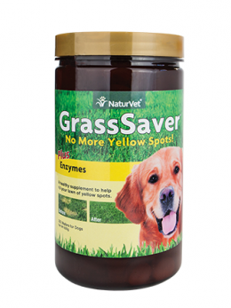 L'urine de votre chien jaunit votre pelouse ? Les gaufrettes GrassSaver® contiennent des ingrédients sains qui aident à diminuer ces taches jaunes lorsqu'elles sont données quotidiennement à votre chien. Boutique Bêtes Gourmandes