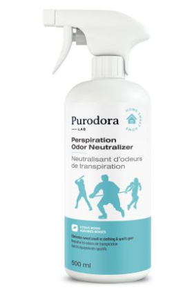 Ce neutralisant d’odeurs a été créé pour éliminer efficacement les odeurs de transpiration imprégnées dans les vêtements, les équipements sportifs (patins, gants, casque, etc.),