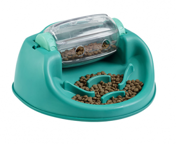  Le puzzle pour chien Dog Spin N' Eat. Bêtes Gourmandes, boutique spécialisée en alimentation, éducation et sports canins à Québec.