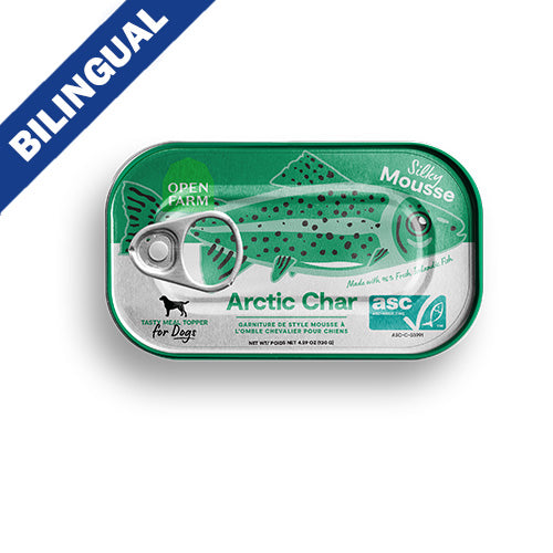 OPEN FARM - Garniture humide de style mousse pour chien 4.5oz. Bêtes Gourmandes, boutique spécialisée alimentation, éducation et sports pour chiens à Québec.