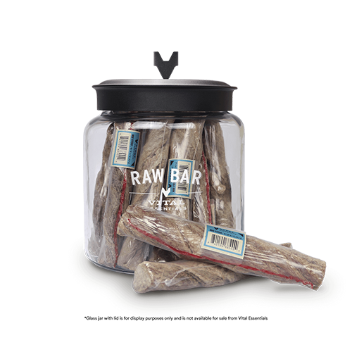 RAW BAR - Baton boeuf weasand lyophilisé. Bêtes Gourmandes spécialiste en nutrition et produits pour chien et chat à Québec.