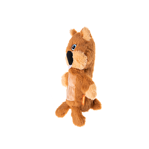 GROWL - Peluche belly boomerz. Bêtes Gourmandes, boutique spécialisée alimentation, éducation et sports pour chiens à Québec.