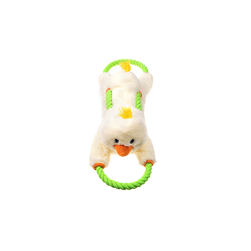 GROWL - Peluche avec corde haystackerz. Bêtes Gourmandes, boutique spécialisée alimentation, éducation et sports pour chiens à Québec.