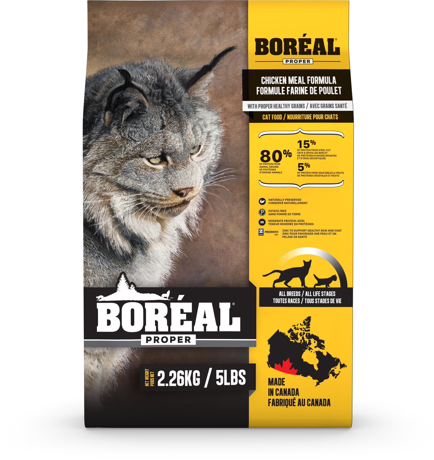 BORÉAL - Poulet proper pour chat