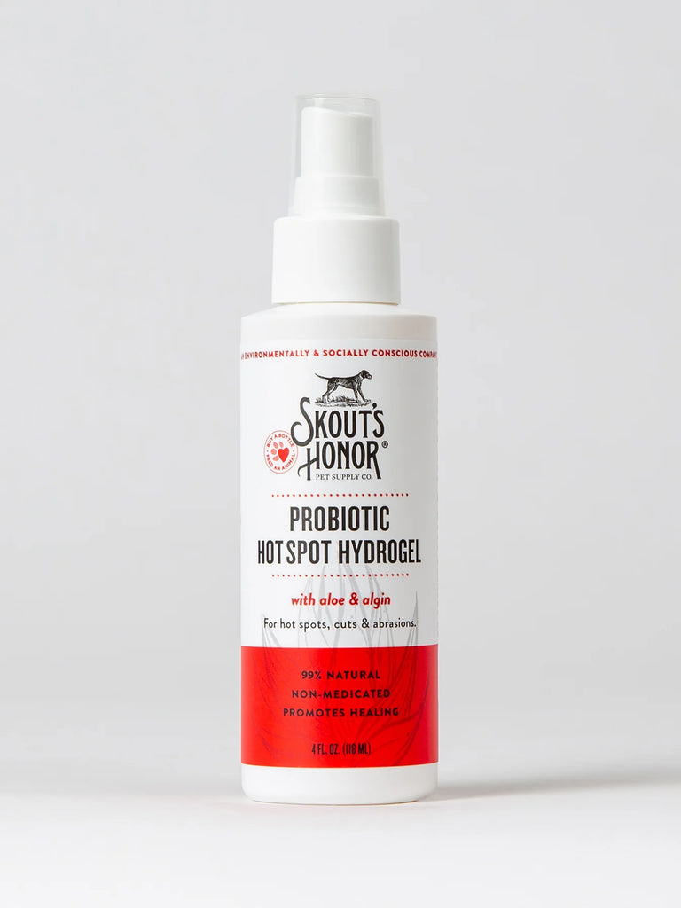SKOUT'S HONOR - Gel pour hotspot avec probiotique 4oz. Bêtes Gourmandes, boutique spécialisée alimentation, éducation et sports pour chiens à Québec.