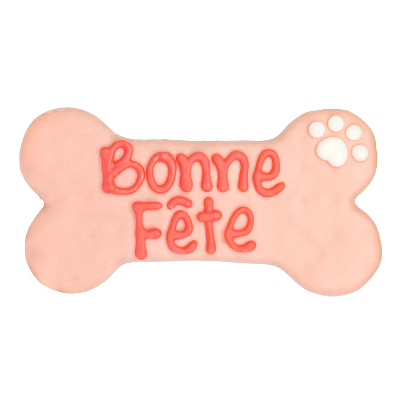 BOSCO & ROXY'S -Biscuit bonne fête Bêtes Gourmandes, boutique spécialisée alimentation, éducation et sports pour chiens à Québec.