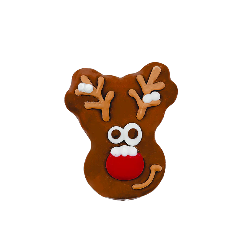 BOSCO & ROXY'S - Biscuit rênes de Noël. Bêtes Gourmandes, boutique spécialisée alimentation, éducation et sports pour chiens à Québec.