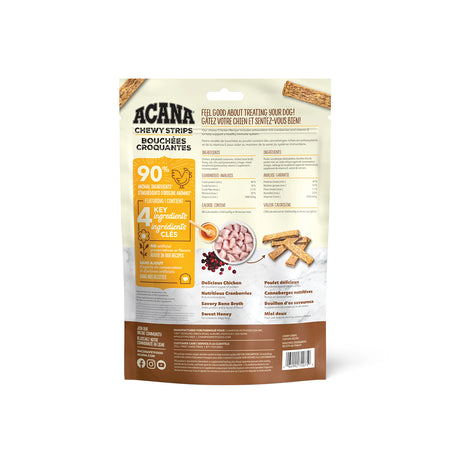 ACANA - Bouchées croquantes au poulet 113g. Bêtes Gourmandes, boutique spécialisée alimentation, éducation et sports pour chiens à Québec.