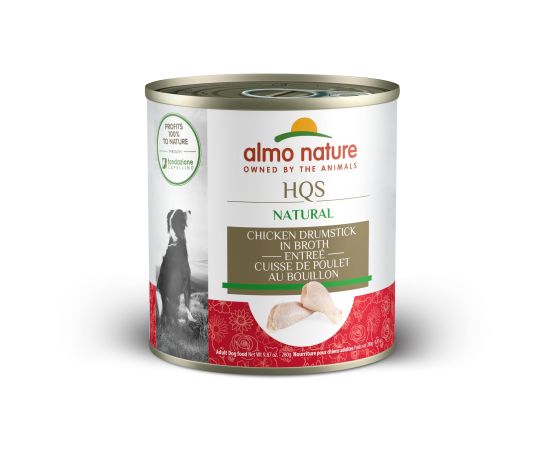 ALMO NATURE - Nourriture humide cuisse de poulet & bouillon. Bêtes Gourmandes, boutique spécialisée alimentation, éducation et sports pour chiens à Québec.