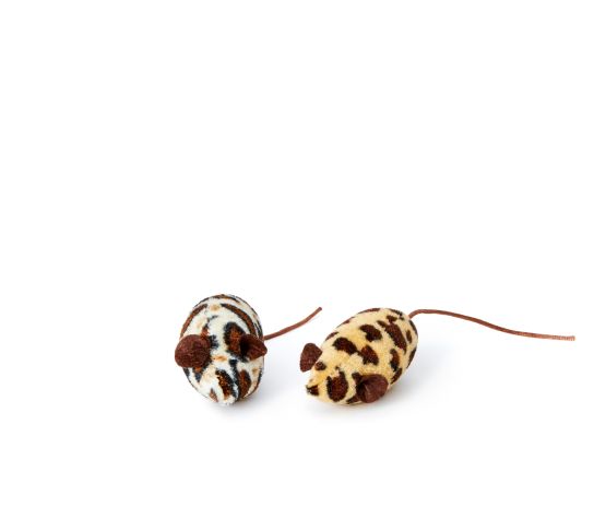 BUD'Z - Souris blanche & beige pour chat. Bêtes Gourmandes, boutique spécialisée alimentation, éducation et sports pour chiens à Québec.