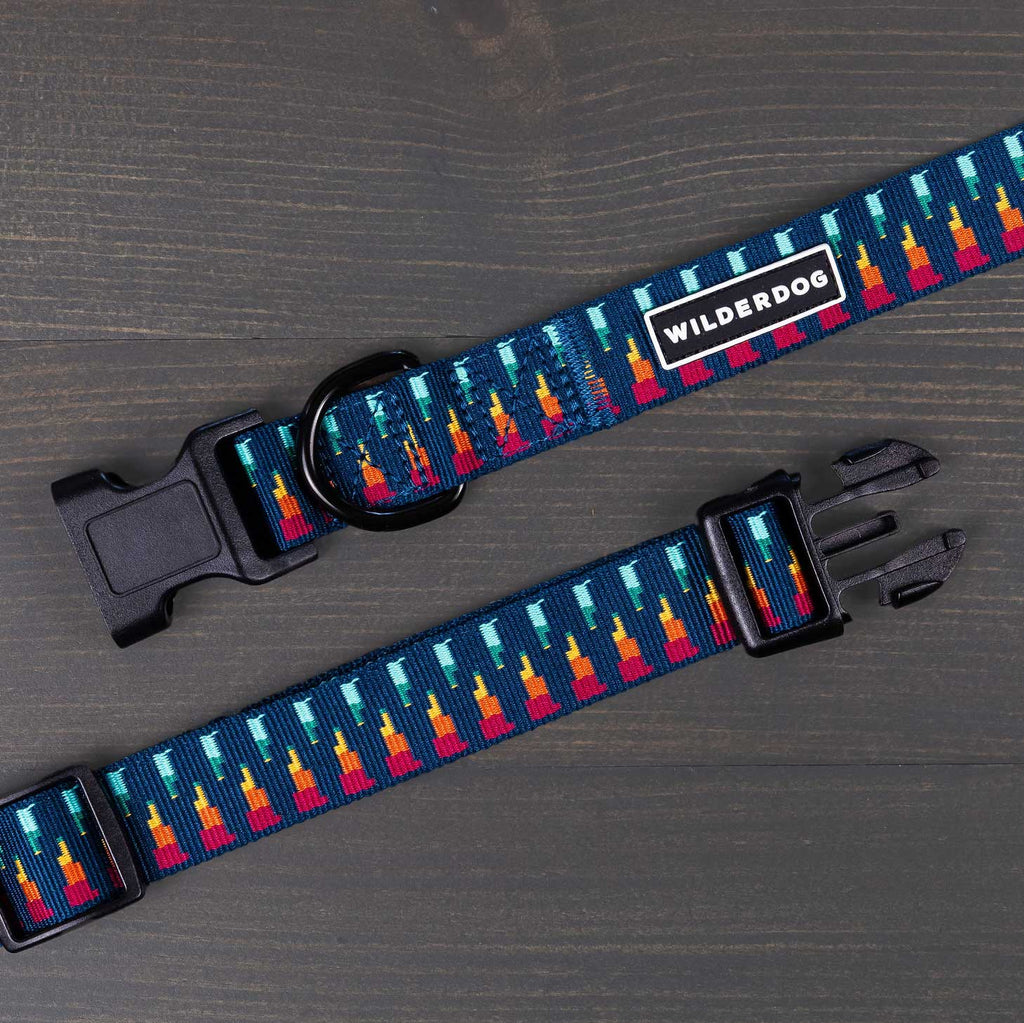 WILDERDOG - Collier ultra léger marina. Bêtes Gourmandes, boutique spécialisée alimentation, éducation et sports pour chiens à Québec.