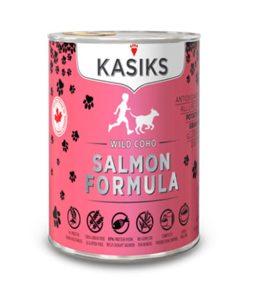 KASIKS - Conserve au saumon pour chien, ville de Québec.