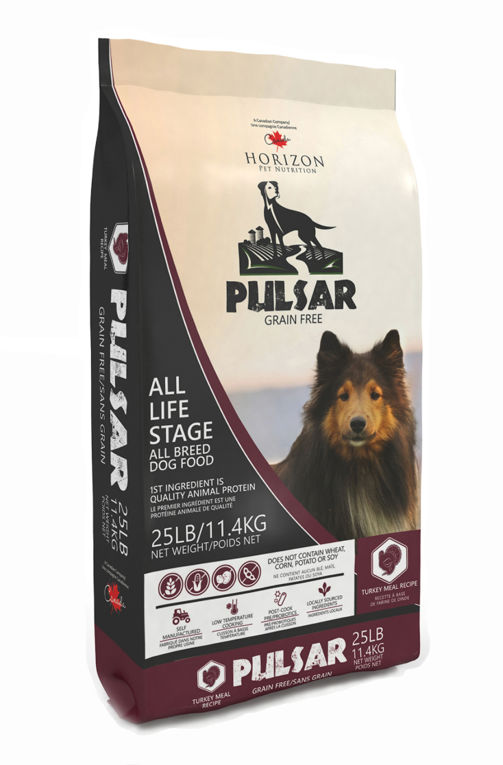 HORIZON - Pulsar sans grains dinde chien