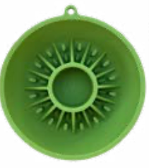 DOG'S CRUSH - Bol ralentisseur kiwi. Bêtes Gourmandes, boutique spécialisée alimentation, éducation et sports pour chiens à Québec.