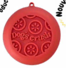 DOG'S CRUSH - Bol ralentisseur kiwi. Bêtes Gourmandes, boutique spécialisée alimentation, éducation et sports pour chiens à Québec.