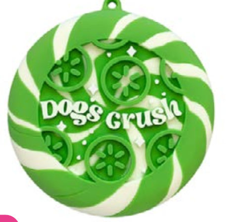 DOG'S CRUSH - Bol ralentisseur tourbillon de menthe. Bêtes Gourmandes, boutique spécialisée alimentation, éducation et sports pour chiens à Québec.