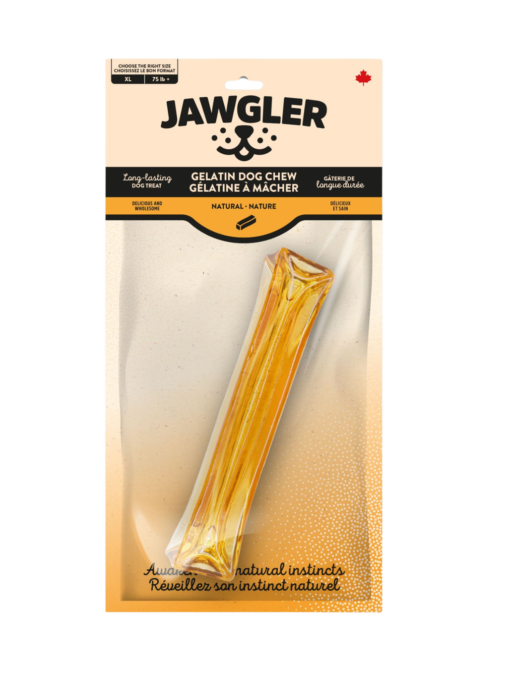 JAWGLER - Bâton de gélatine à mâcher