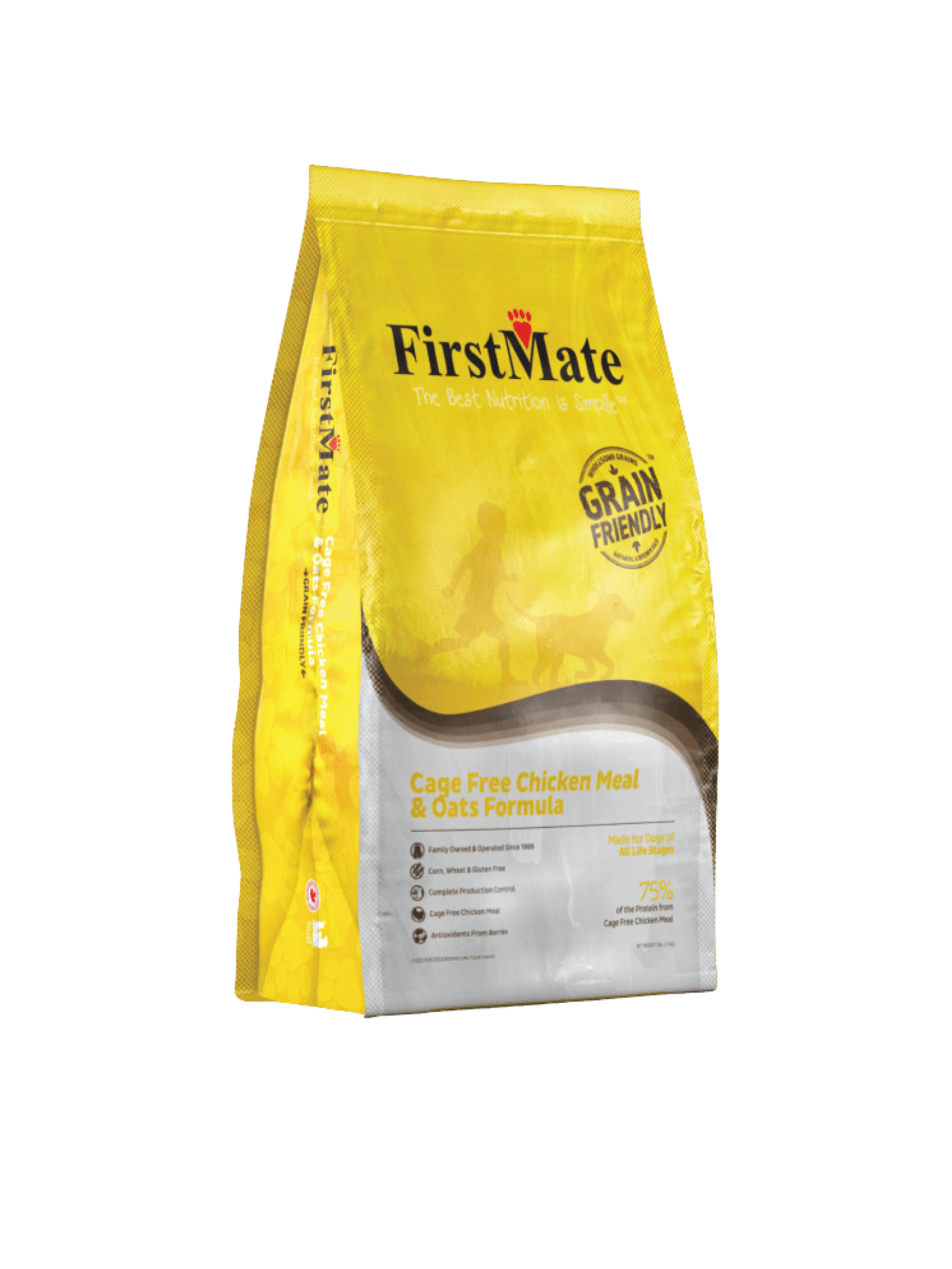 Firstmate - Recette poulet et avoine pour chien. Bêtes Gourmandes, boutique spécialisée alimentation, éducation et sports pour chien à Québec.