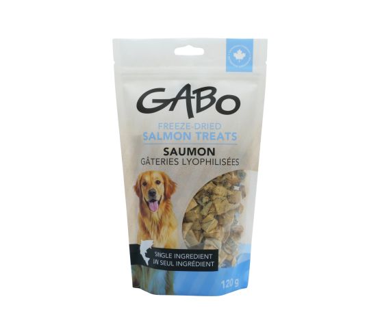 GABO - Morceaux de saumon lyophilisées 120 g