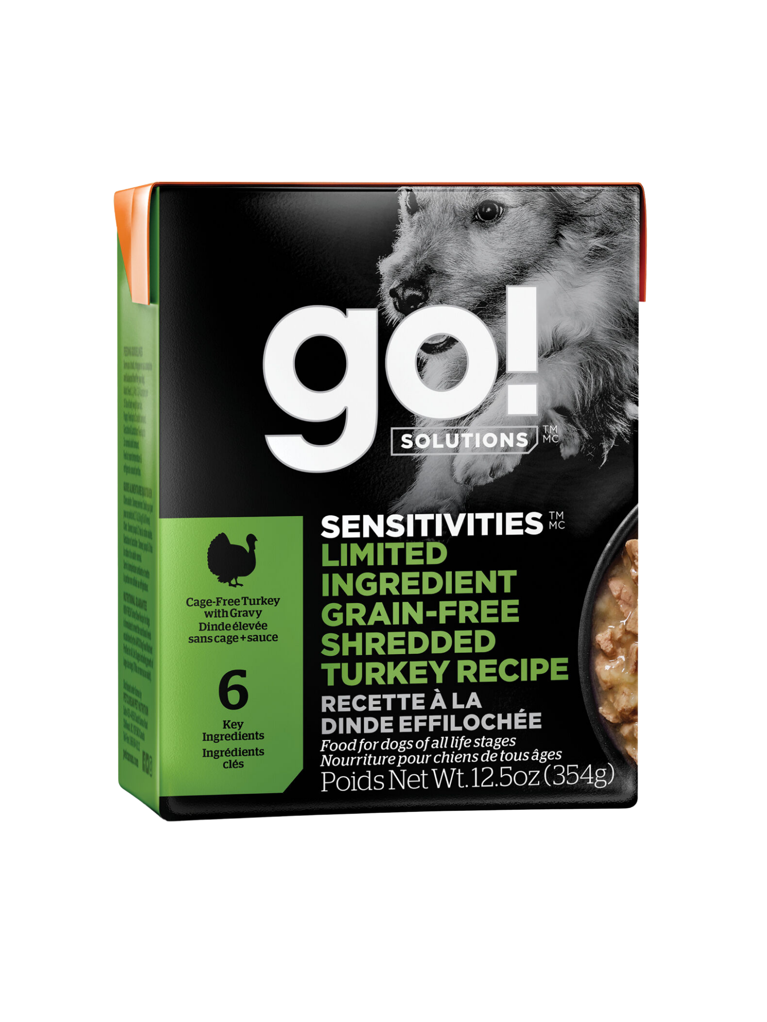 GO! SENSITIVITIES - Pâté de dinde effiloché