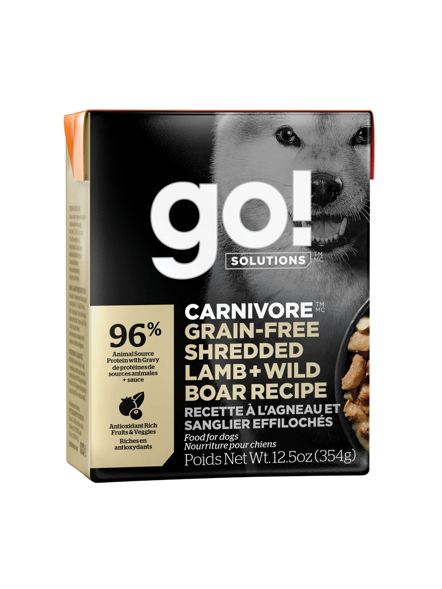 GO! CARNIVORE -  Pâté agneau, sanglier