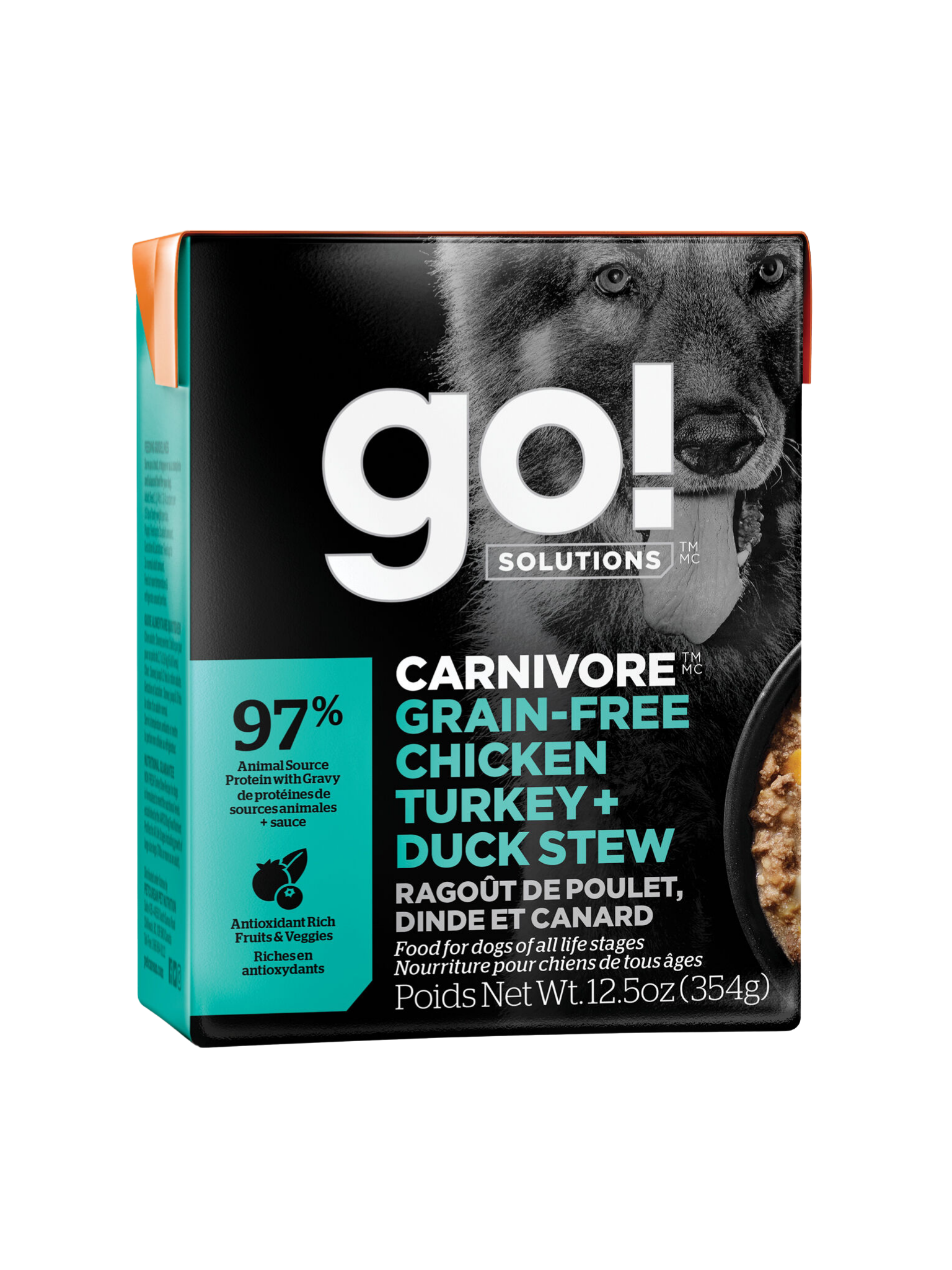 GO! CARNIVORE - Pâté poulet, dinde & canard