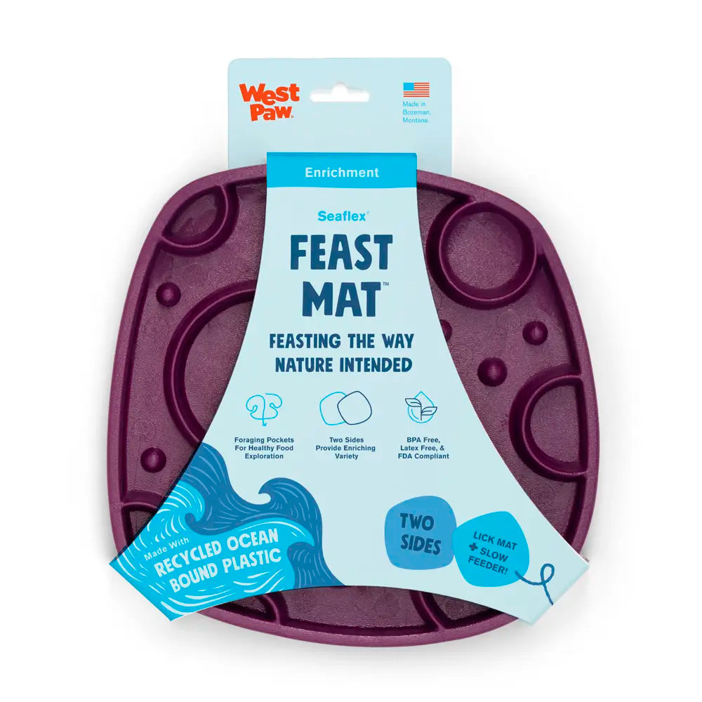 WEST PAW - Tapis de léchage bulle. Bêtes Gourmandes, boutique spécialisée alimentation, éducation et sports pour chiens à Québec.