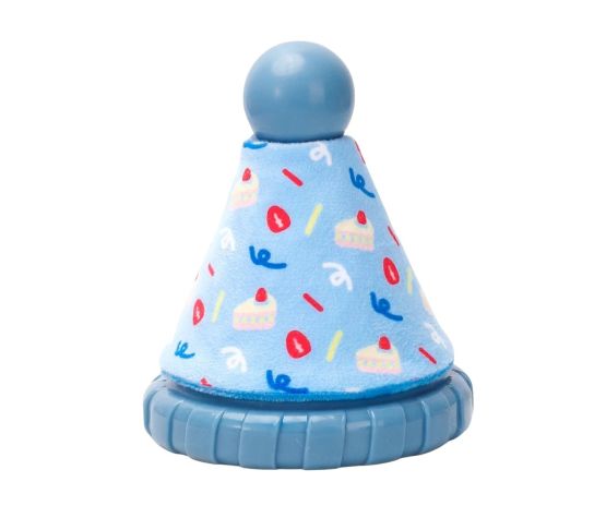 HUGSMART - Jouet craquant chapeau d'anniversaire pour chien