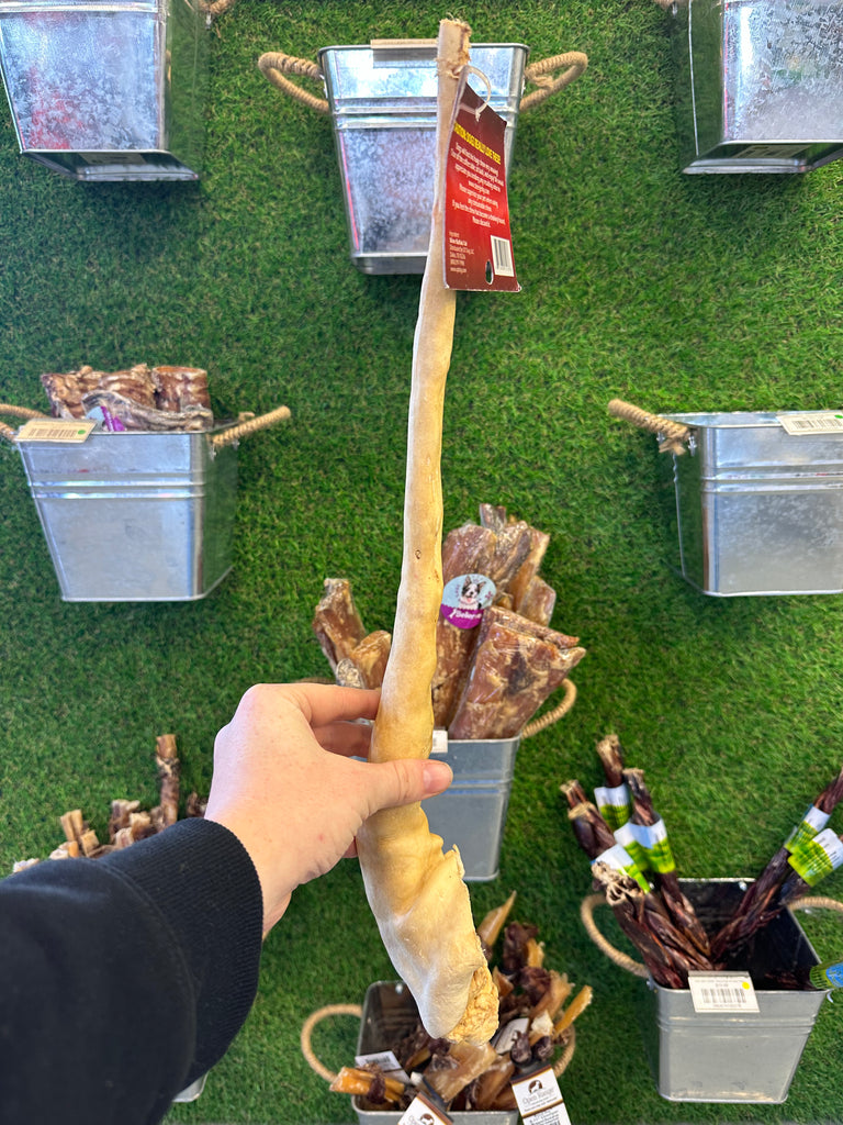 QT DOG - Queue de buffle d'eau. Bêtes Gourmandes, boutique spécialisée alimentation, éducation et sports pour chiens à Québec.