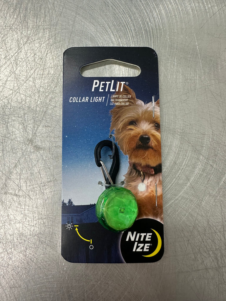 NITE IZE - breloque lumineuse pour chien, Bêtes Gourmandes ville de Québec.