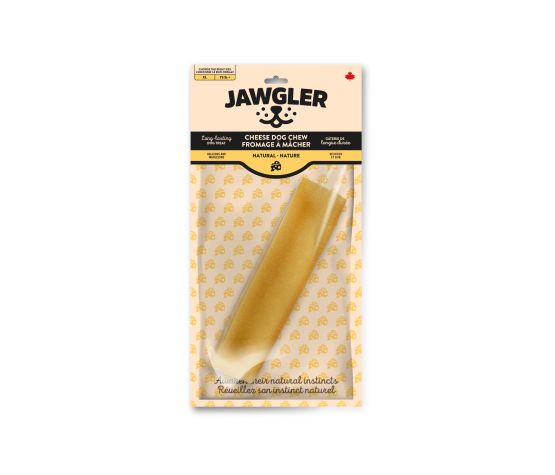 JAWGLER - Fromage de yak XL nature. Bêtes Gourmandes, boutique spécialisée alimentation, éducation et sports pour chiens à Québec.