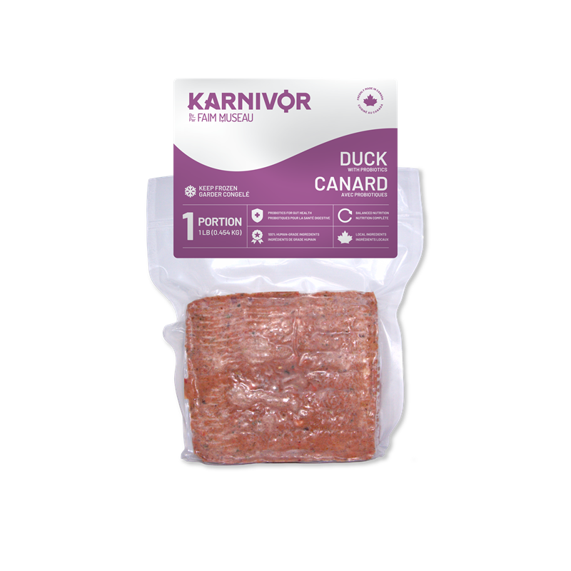 KARNIVOR - Échantillon de 1lbs. Bêtes Gourmandes, boutique spécialisée alimentation, éducation et sports pour chiens à Québec.