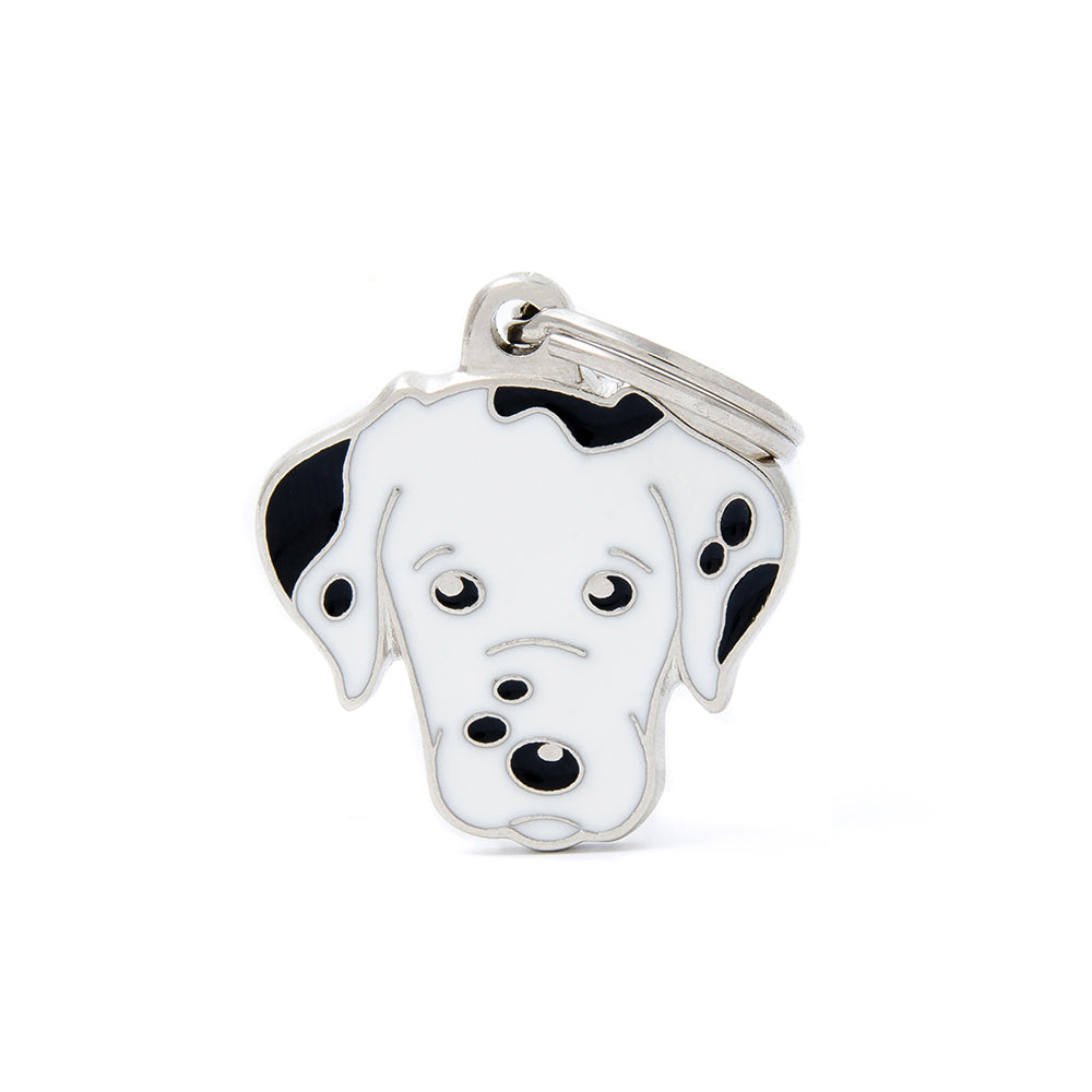 MYFAMILY - Médaille '' DALMATIEN ''. Bêtes Gourmandes, boutique spécialisée alimentation, éducation et sports pour chiens à Québec.
