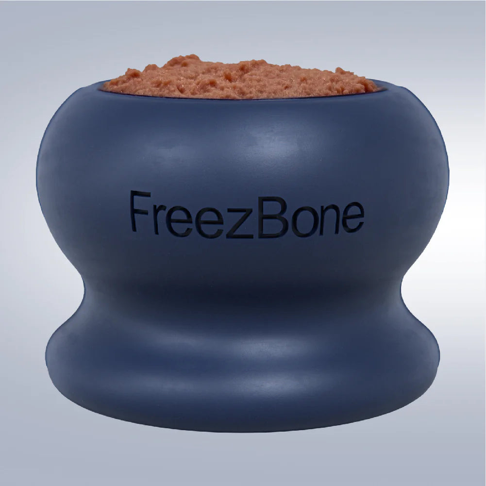 Freezball balle interactive. Bêtes Gourmandes, boutique spécialisée alimentation, éducation et sports pour chiens à Québec.