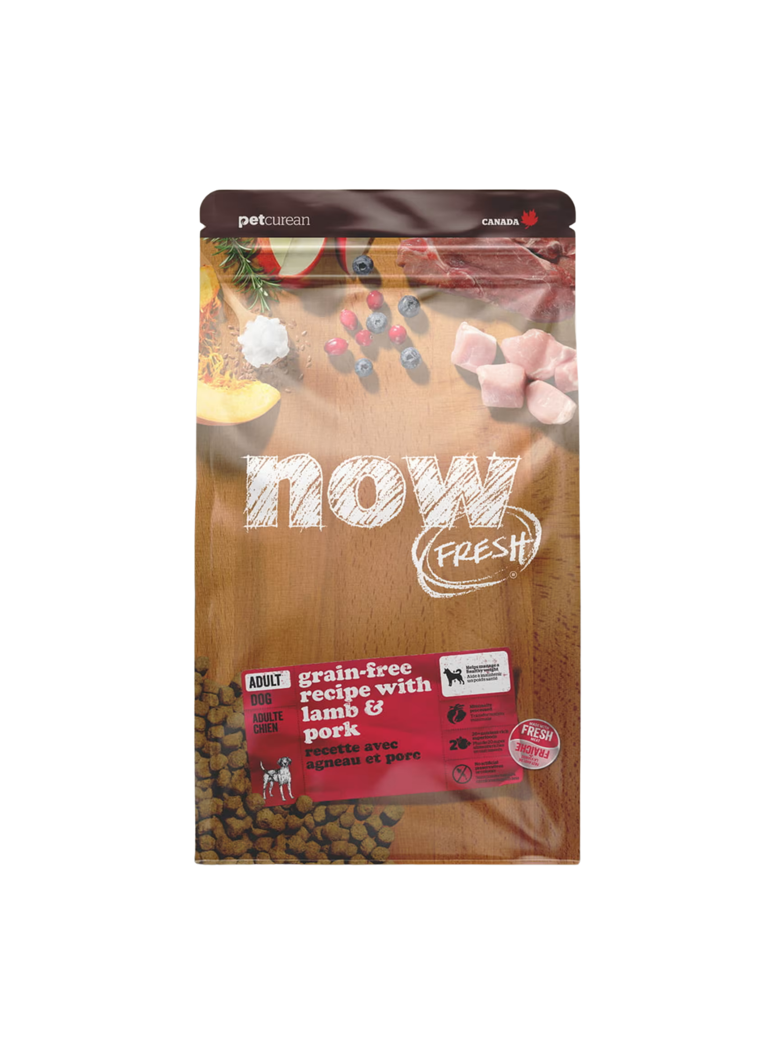 Now Fresh - Sans Grains Viande Rouge Chiens Adultes. Bêtes Gourmandes, spécialiste en nourriture et produits pour chien et chat en ligne et en magasin à Québec.