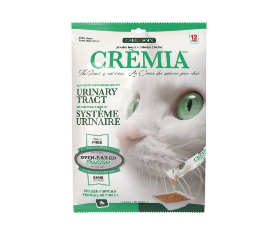 OBT - Gâterie crémeuse au poulet pour chat pour le système urinaire 12x15g. Bêtes Gourmandes, boutique spécialisée alimentation, éducation et sports pour chiens à Québec.
