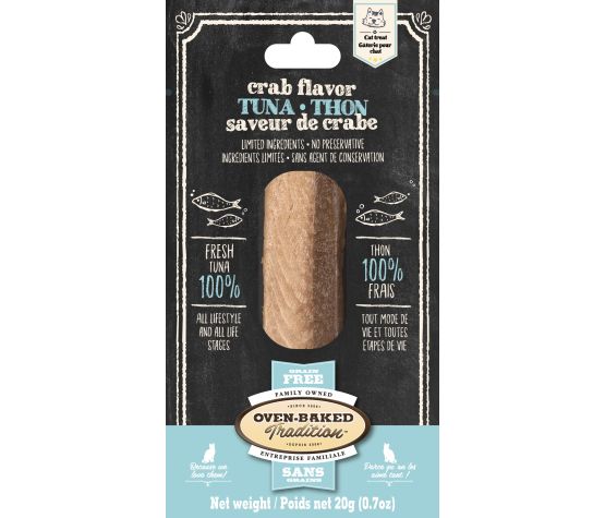 OBT - Filet de thon & crabe pour chat. Bêtes Gourmandes, boutique spécialisée alimentation, éducation et sports pour chiens à Québec.