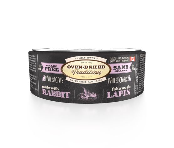 OBT - Pâté de lapin pour chat. Bêtes Gourmandes, boutique spécialisée alimentation, éducation et sports pour chiens à Québec.