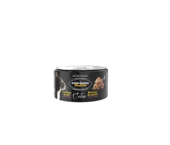 OBT - Nourriture humide pour chat poulet & crevette 3oz. Bêtes Gourmandes, boutique spécialisée alimentation, éducation et sports pour chiens à Québec.