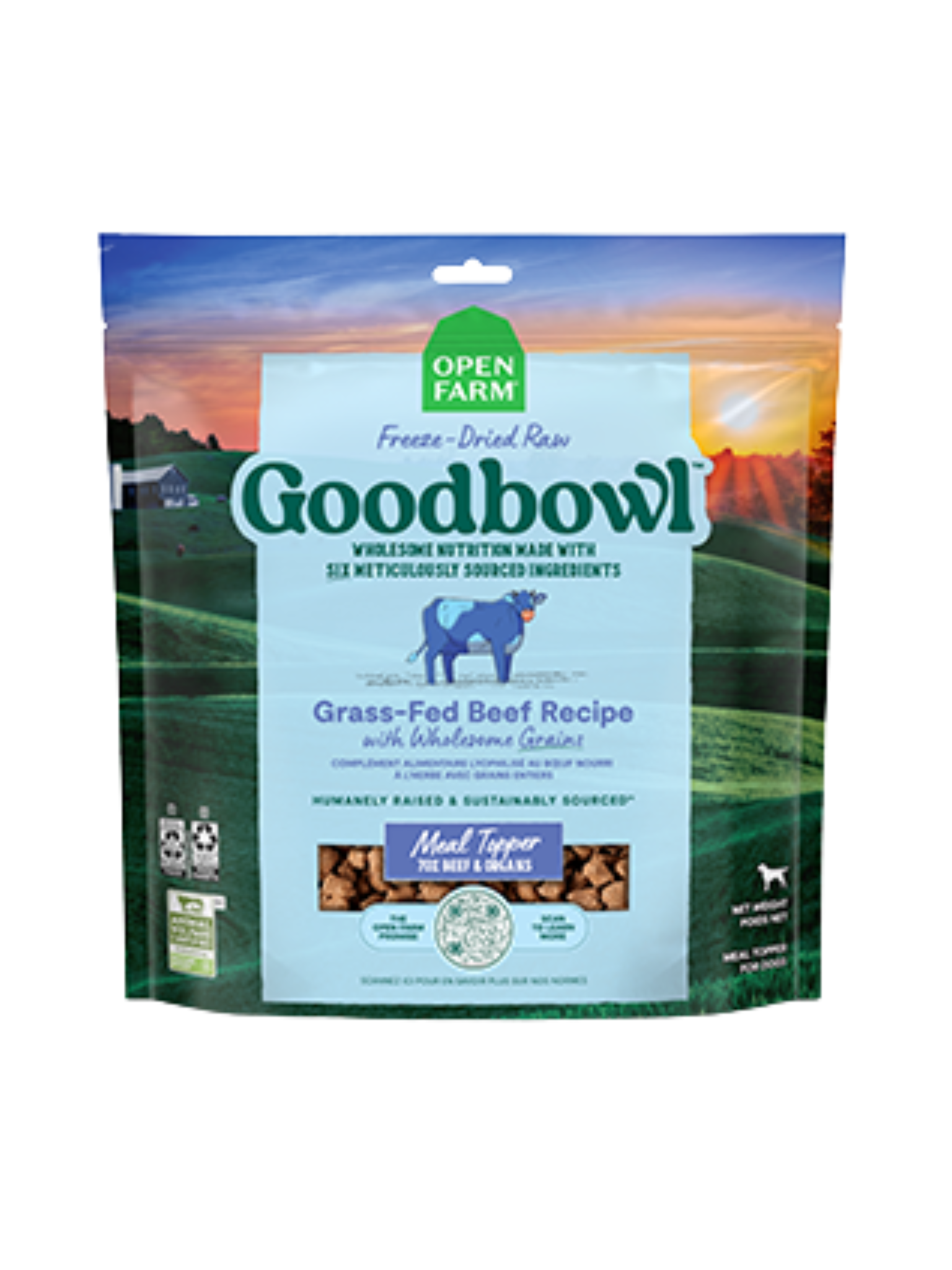 OPEN FARM - Goodbowl lyophilisé boeuf