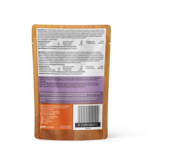 NOW FRESH - Nourriture humide sans grains pour chien âgée poulet & saumon 2.8 oz