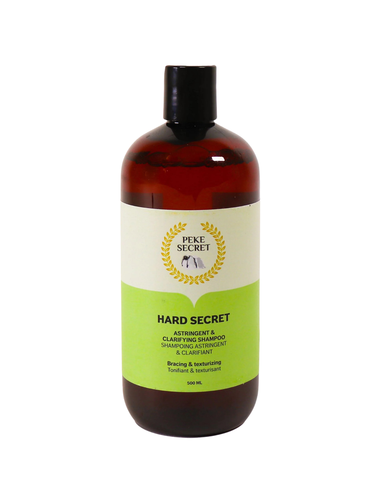 Peke - Shampoing Astringent & Clarifiant Chien 500Ml. Bêtes Gourmandes, spécialiste en nourriture et produits pour chien et chat en ligne et en magasin à Québec.